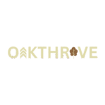 This is a name logo of OakThrive.